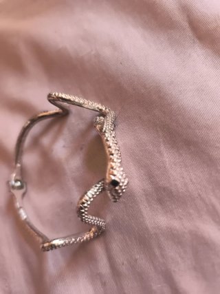 Pulsera Serpiente Plata