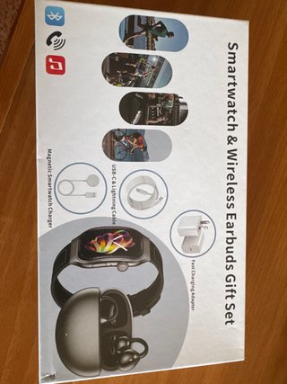 Smartwatch y Auriculares Inalámbricos