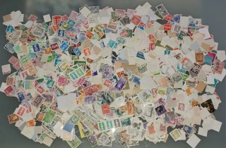 Lotto centinaia francobolli europei