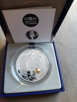 Moneda Euro 2016 Francia UEFA