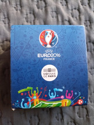 Moneda Euro 2016 Francia UEFA