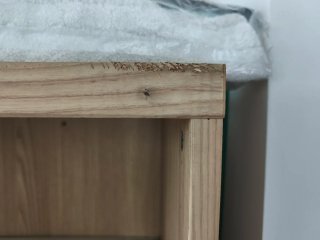 Vitrina Bestå Ikea Madera y Cristal