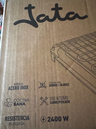 Barbacoa eléctrica Jata BQ101R 2400W nueva