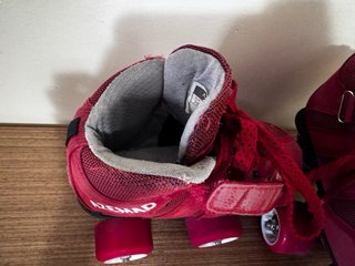 Patines Azemad Eclipse Minihockey Rojo T.28