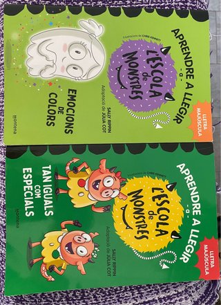 Aprendre a llegir. Escola de Monstres