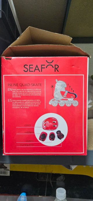Patines en línea rosas para niña