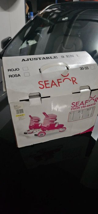 Patines en línea rosas para niña