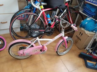 Bicicleta infantil rosa Btwin Princess