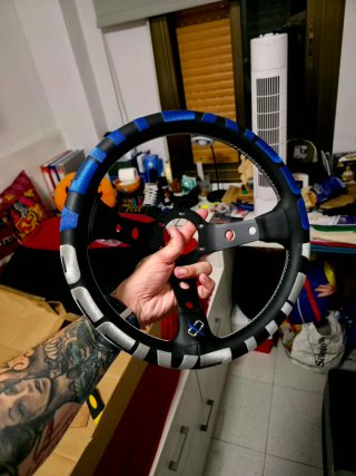 Volante desplazado deportivo