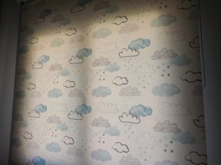Estor infantil nubes