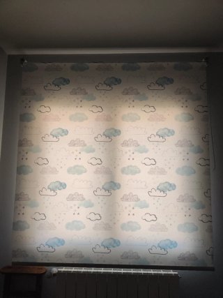 Estor infantil nubes