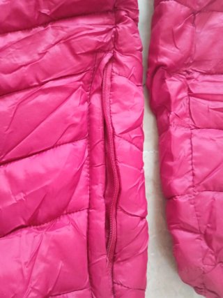 Chaquetón ligero granate
