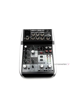 mesa mezclas behringer henyx q502 usb
