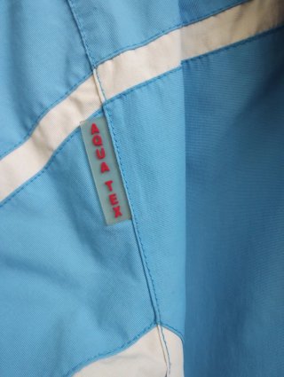 Anorak de nieve Boomerang azul y blanco. Talla 16