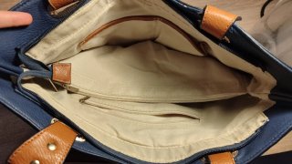 Bolso Prada Azul y Marrón