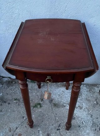 Mesa de madera plegable