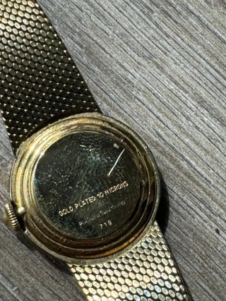 Raymond Weil Genève 719 Vintage Chapado Oro