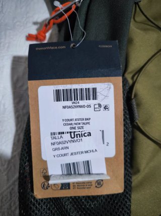 Mochila The North Face 24L Verde Caqui
