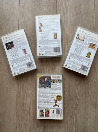 Pack 4 VHS Fitness Jane Fonda y The Firm