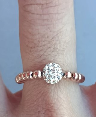 3 Anillos Ajustables con Circonitas