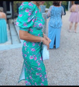Vestido Fiesta Invitada Boda Estampado Floral
