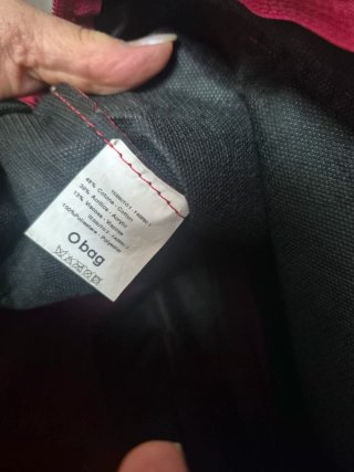 O bag Sacca interna con zip per borsa O bag grande
