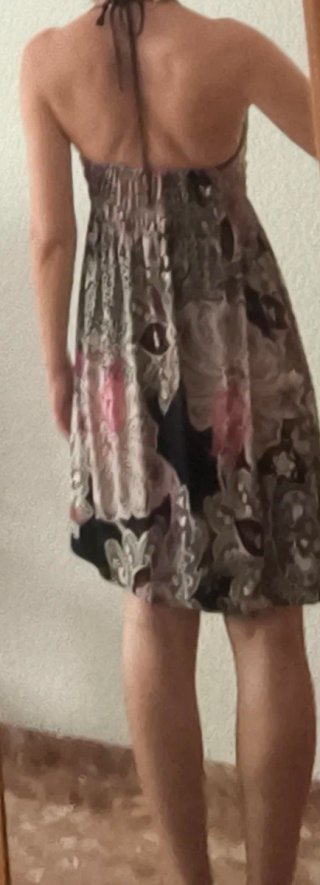 Vestido de verano midi, estilo boho paisley