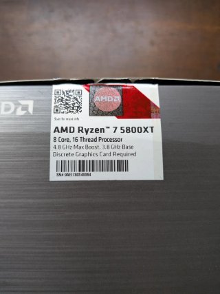 Procesador AMD Ryzen 7 5800XT