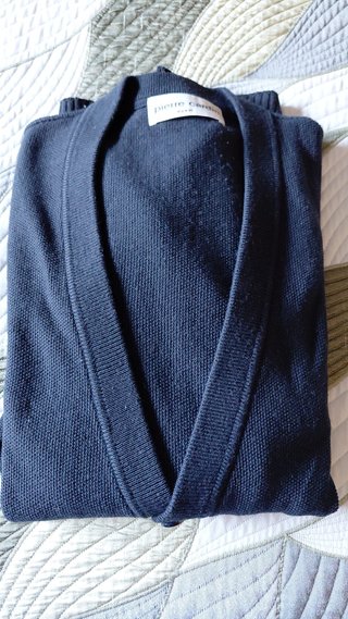 2 Cardigan (1 Pierre Cardin) Hombre Marrón y Gris