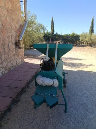 Peladora de nueces industrial