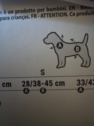 Arnés perro Preziosi Pet talla S nuevo