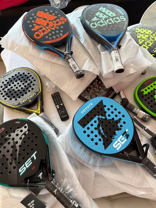 Palas de pádel Adidas, Puma, Set