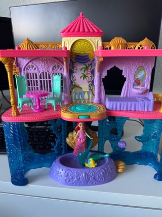 Mini Castillo Sirenita Muñecas