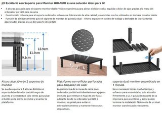 Supporto elevabile per monitor · Nuovo