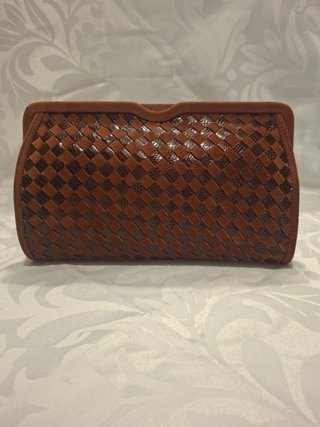 Bolso Bottega Veneta Marrón Tejido