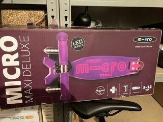 Patinete infantil Micro Maxi Deluxe morado