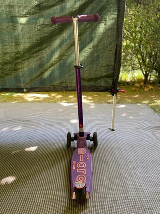 Patinete infantil Micro Maxi Deluxe morado