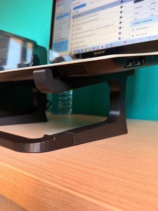 Soporte Ergonómico Portátil Negro