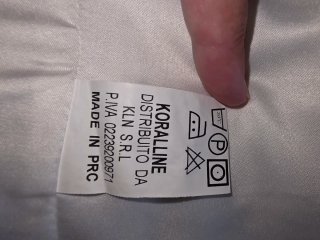Chaqueta Koralline S Marfil Brillante