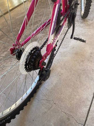 Bicicleta Montaña rosa