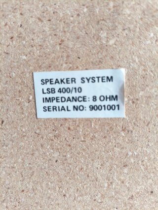 Altavoces Philips LSB 400/10