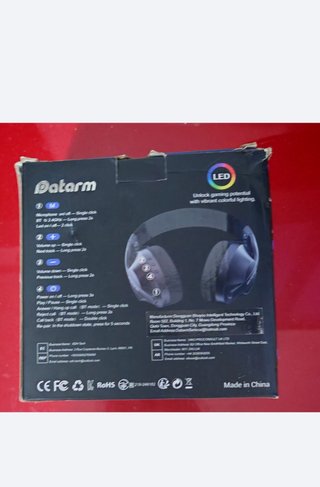 Cascos Auriculares Inalámbricos Blancos Datarm
