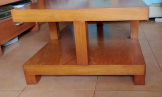 Mesa de centro de madera