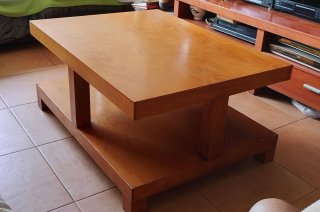 Mesa de centro de madera