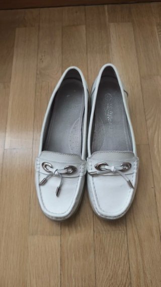 Manoletinas blancas talla 40