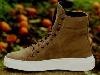 Stivali uomo pelle scamosciata 43 italy sneakers