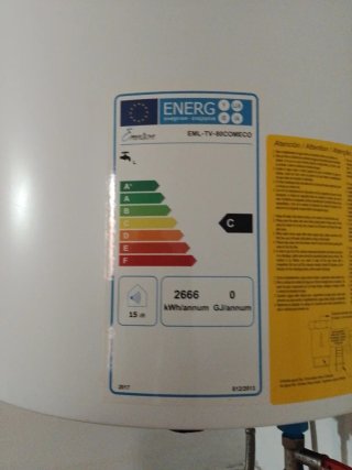 Termo eléctrico Emelson blanco