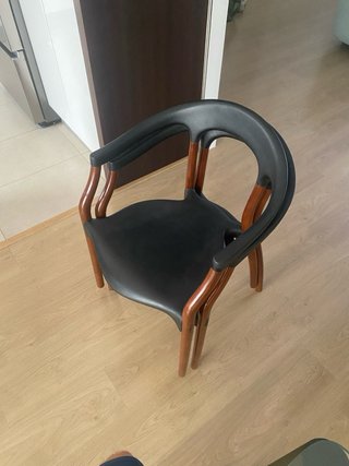 6 sillas Onda Juan Montesa + mesa estilo Acerbis