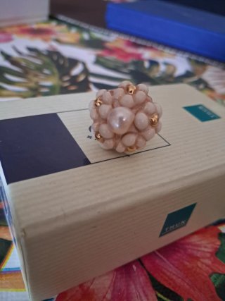 Anello Thun perla e oro
