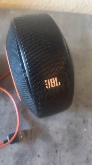 Altavoces JBL Pebbles Negro/Naranja